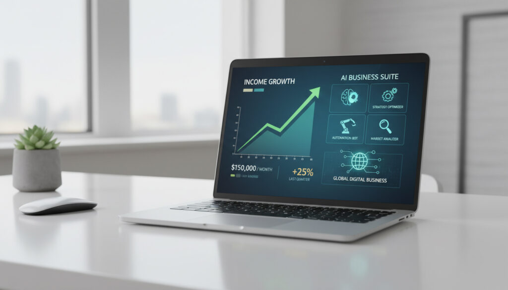 AI Income Concept